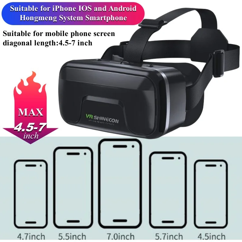 Occhiali VR 3D, Occhiali La Realt&agrave; Virtuale Con Telecomando