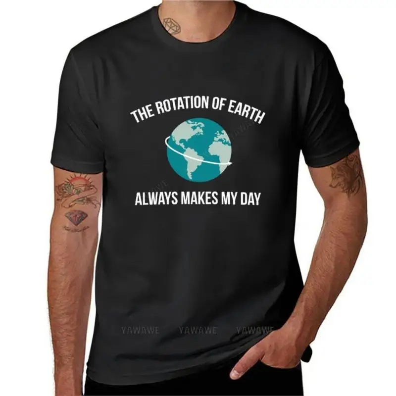 

The Rotation of Earth T-Shirt boys t shirts boys white t shirts anime clothes custom t shirts design your own mens t shirt