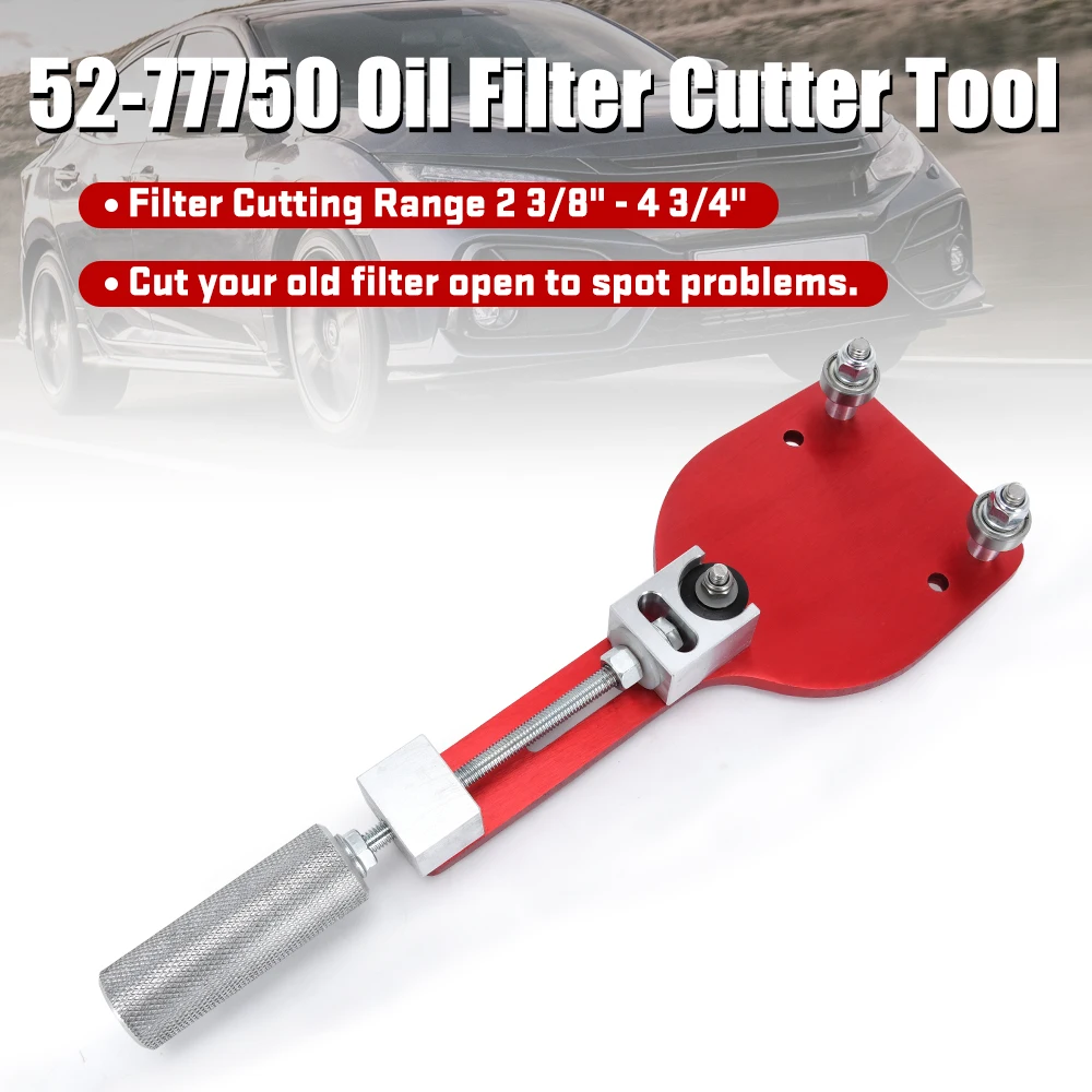 High Quality Oil Filter Cutter Tool 77750 Aluminum alloy Cutting Auto Accessories Filter Cutting Range 2-3/8