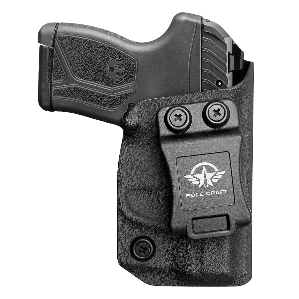 

Ruger LCP MAX Holster, IWB Kydex Holster Fits: Ruger LCP MAX .380 Pistol Inside Waistband Concealed Carry LCP MAX Pocket Holster