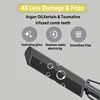 Heating Comb peine caliente alisador de pelo Portable Anti-Scald Comb Beard Press Comb Safety Portable Curling Brush 4