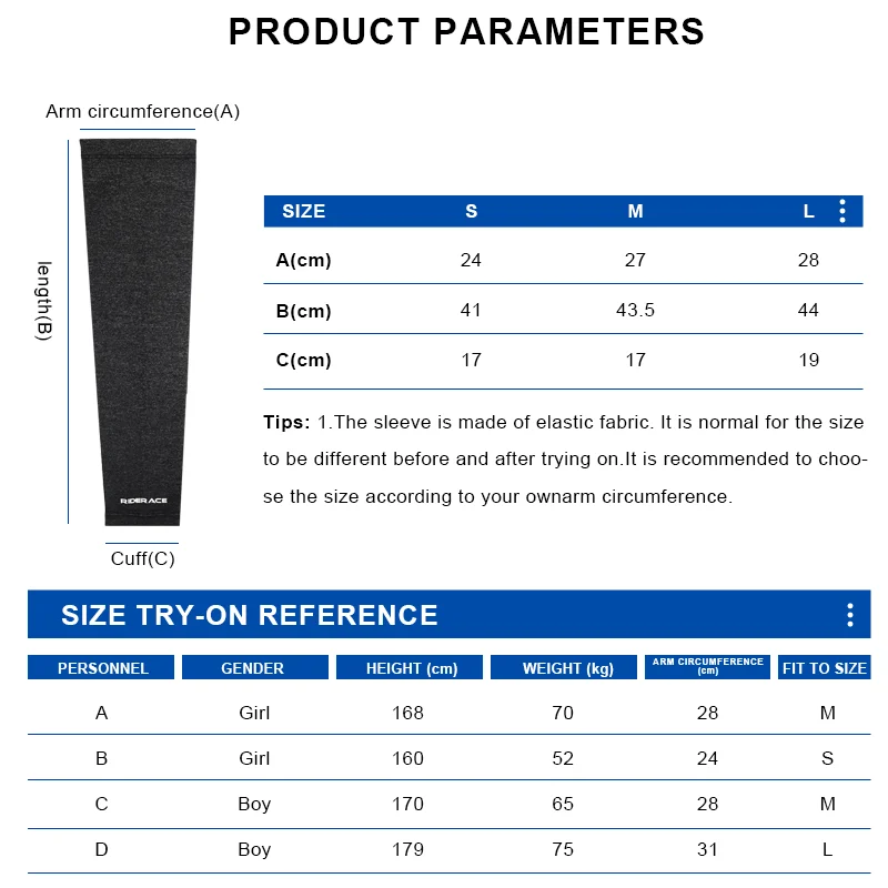 Ice Silk Sleeves Cycling Arm Sleeves Sun Protection Quick Dry Summer Outdoor Sports Running Basketball Cool Bicycle Arm Sleeves 6