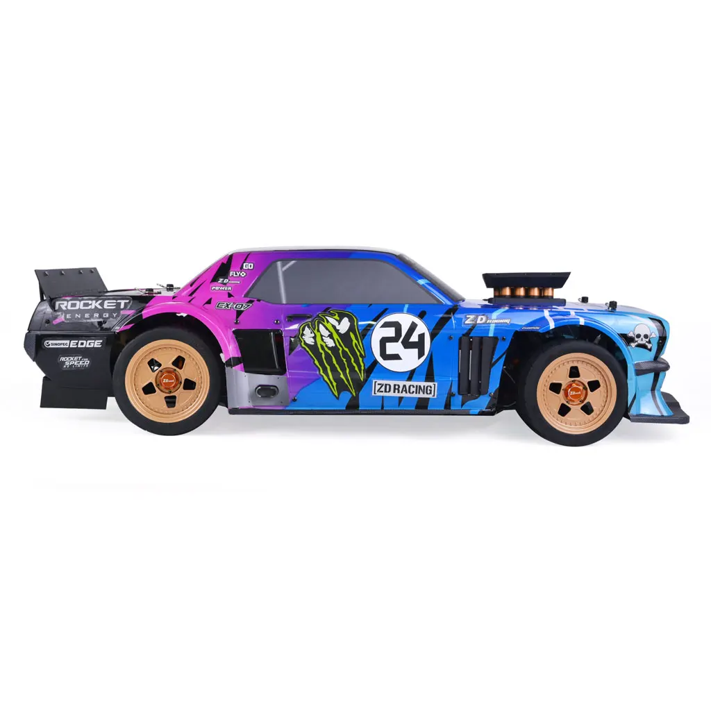 ZD Racing EX07 1/7 4WD RC High-speed Professional Flat Sports Car Electric Remote Control Model Adult Children Kids Toys Gift 4