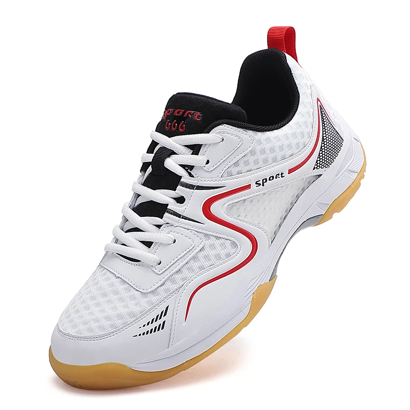 

New professional badminton shoes men's women's high-quality anti-skid breathable table tennis shoes men's size 36-45