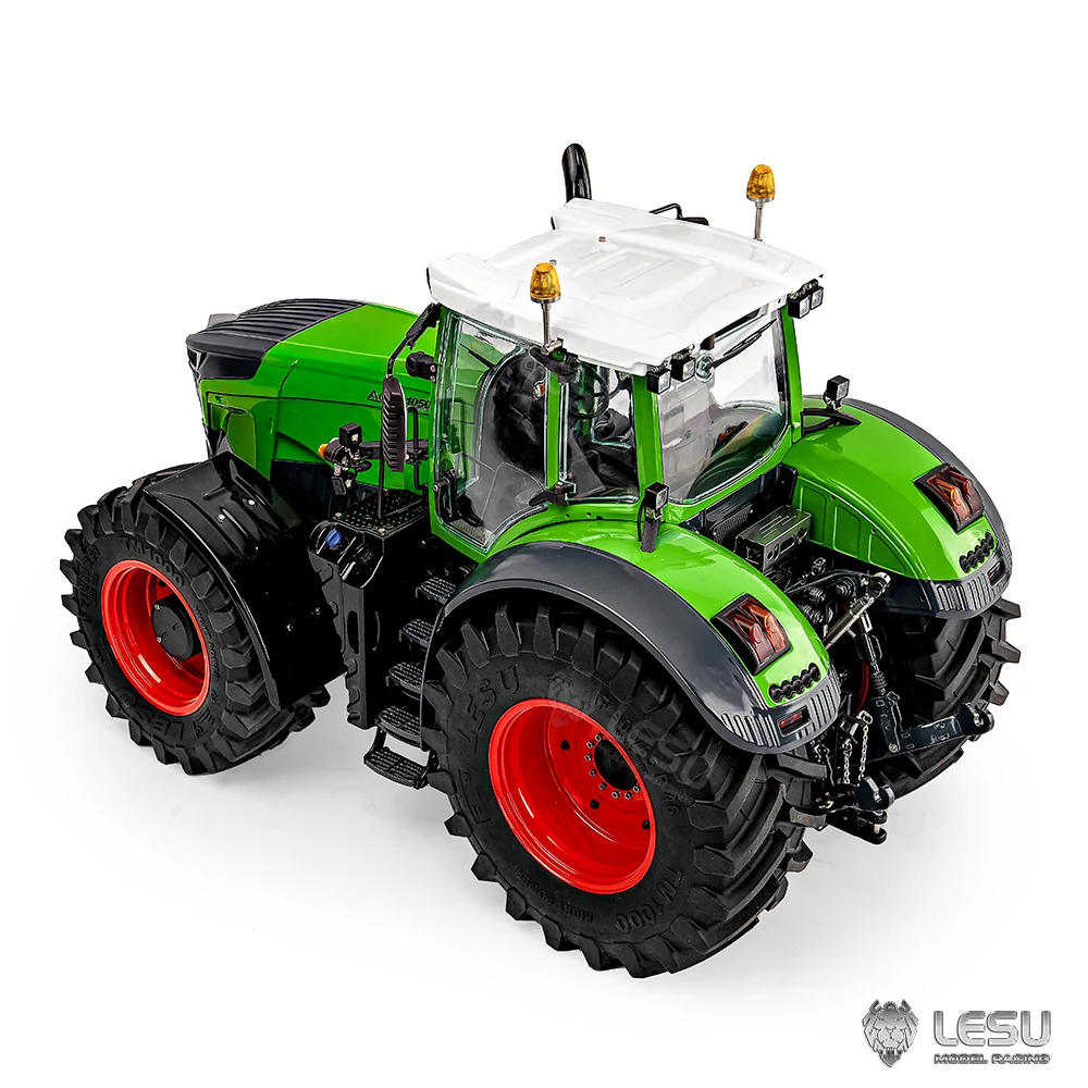 Toy LESU AOUE 1050 4x4 1/14 Metal Hydraulic RC Tractor Car PL18EV Lite XE Radio Updated Light Sound Trucks Vehicle Model for Boy 4