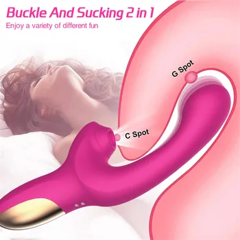IPHISI Sucking Vibrator G-Spot Clitoris Stimulator Blowjob Nipple Vagina Suck Female Masturbation Dildo Finger Wiggling Sex Toys 4