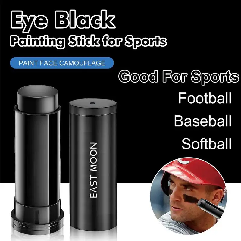 Baseball 15g Eye Black Painting Sticks Sports Face Paint Stick Football Softball Kids Adults Party Stage Face Makeup Accessories
