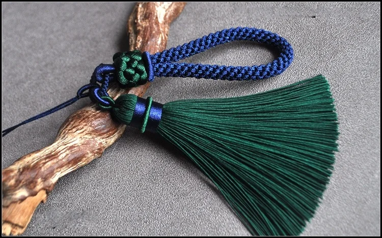 DIY 손으로 짠 Wenwan 두꺼운 장난감 손 조각 끈 운반 스트랩 옥 무료 배송 펜던트 로프 남성 Gan Junping C33