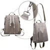 New Fashion Nylon Solid Color Lightweight Waterproof Large Capacity Detachable Shoulder Strap Multi Functional Women's Backpack 4