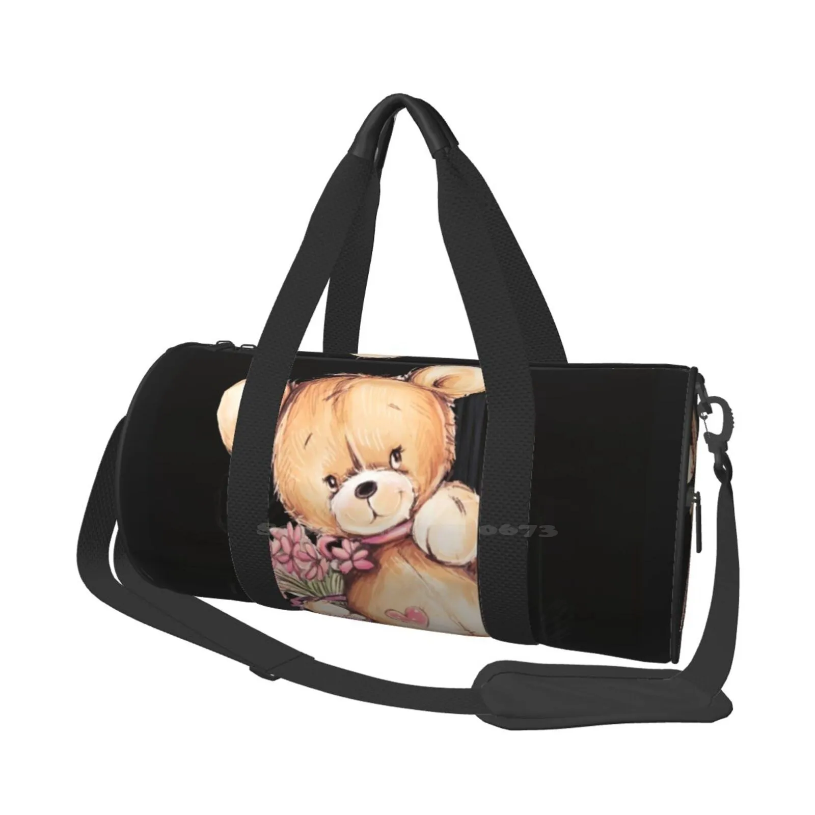 

The Teddy Shoulder Bag Shopping Storage Bags Satchel Men Women Espinoza Creative Teddy Teddy Bear Child Childs Room Bear Teddy