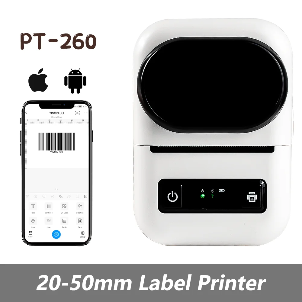 Meihengtong Stampante Termica Per Ricevute Stampante Portatile Wireless - Foto 10