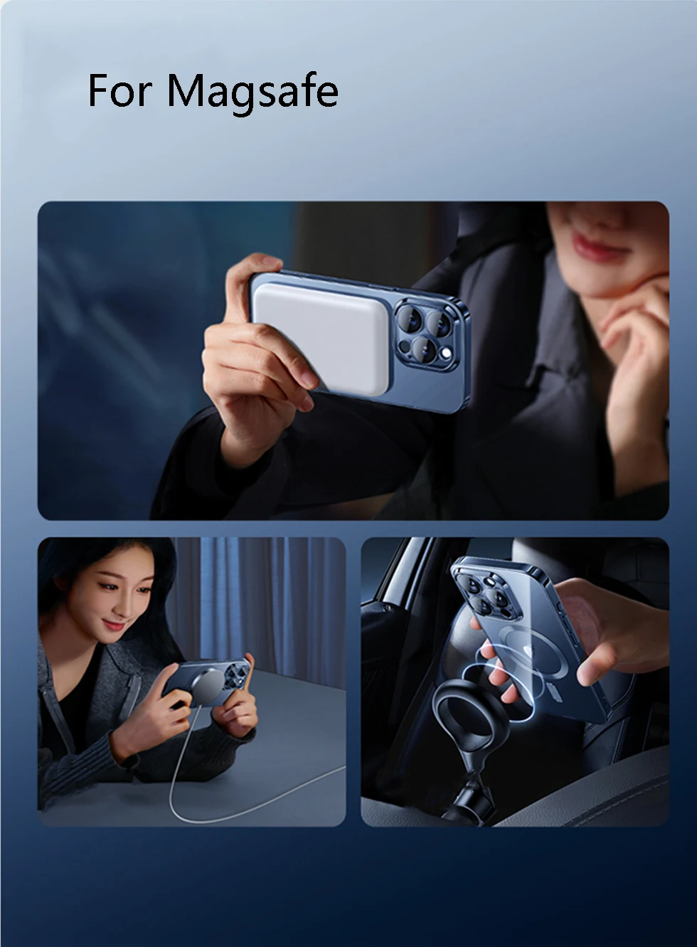 Original Magnet Plating Magnetism Case For Iphone 17 Air 11 12 13 14 15 Plus 16 Pro Max Magsafe Clear Cover Camera Lens Protect