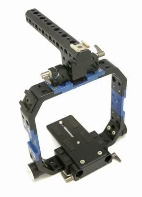 Bmcc Bmc Cage Per Blackmagic Design Cinema Camera 15Mm Rail 300Mm Gabbia Lunga