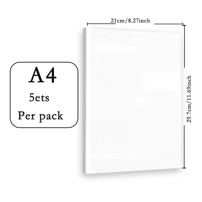 A4 Skin Paper 5PCS
