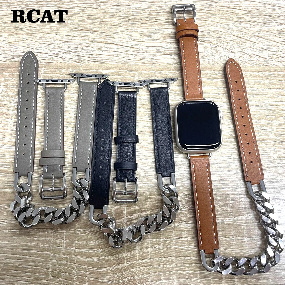 Ремешок кожаный для Apple watch band 44 мм 49 мм 45 мм 42414038 мм (art.: 3920c3192deed) - 3920c3192deed