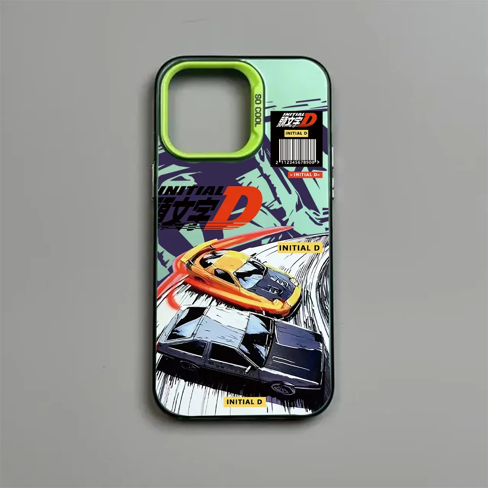 Anime Initial D AE86 Matte Phone Case - Stylish Back Cover