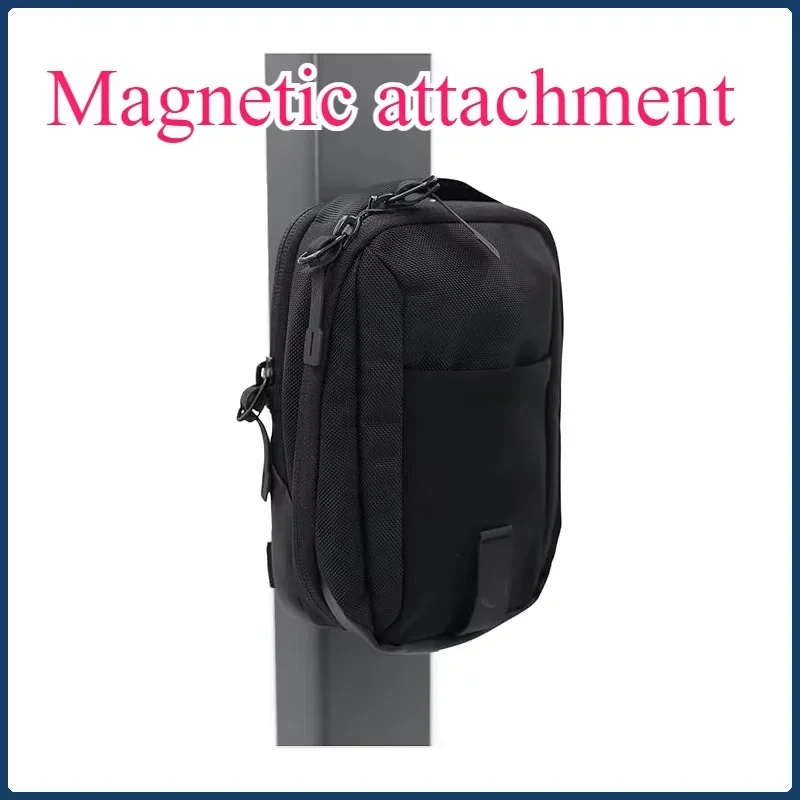 Magnetic Closure Gym Bag with Multiple Compartments Water-resistant Durable Travel Sports Backpack for Men Women YogaGear
