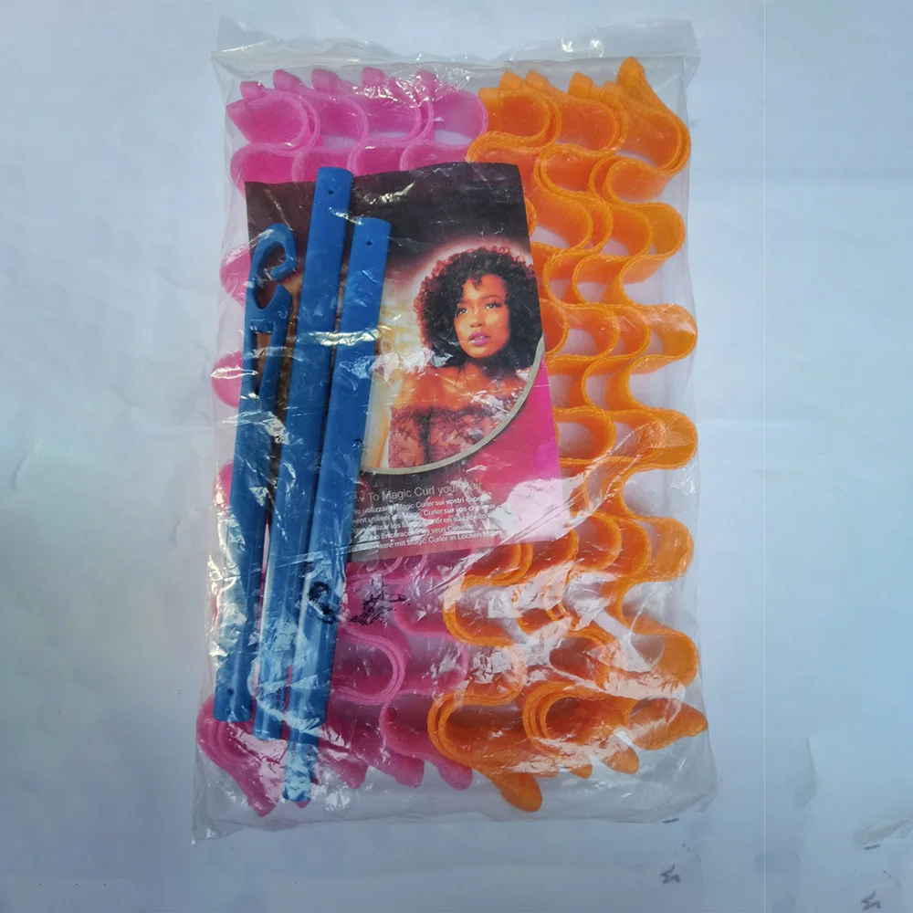 Hair Styling Tool Portable Magic Hair Curler 25-65CM Wave Formers Hair Styling Accessories DIY Rollers Women 12Pcs Set