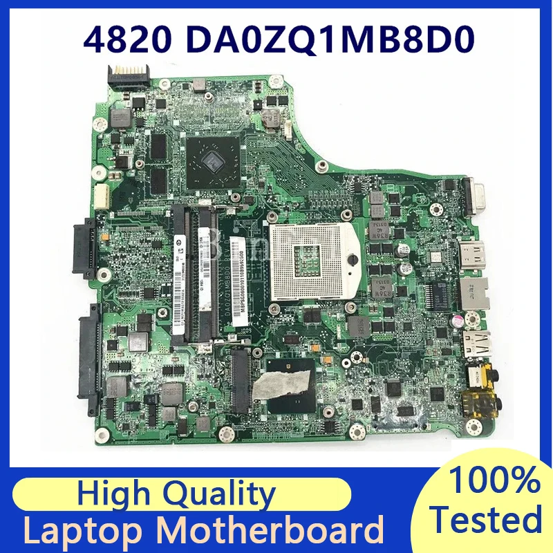 

Материнская плата для ноутбука Acer Aspire 4820 4820T 4820TG DA0ZQ1MB8D0 DDR3, материнская плата для ноутбука 216-0774007 100%, полностью протестирована