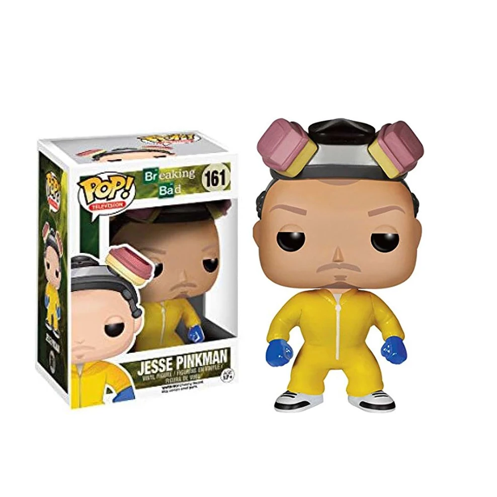 thumbnail image 4 of Funko pop BREAKING BAD Walter White Jesse Pinkman 159# Gus Fring 167# Figura de vinilo Muñeca Modelo Juguetes, 4 of 5