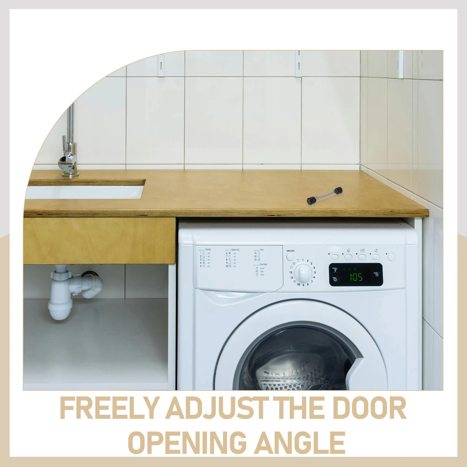 Washing Machine Ventilation Bracket Door Holder Washer Prop Laundry Stopper Dishwasher