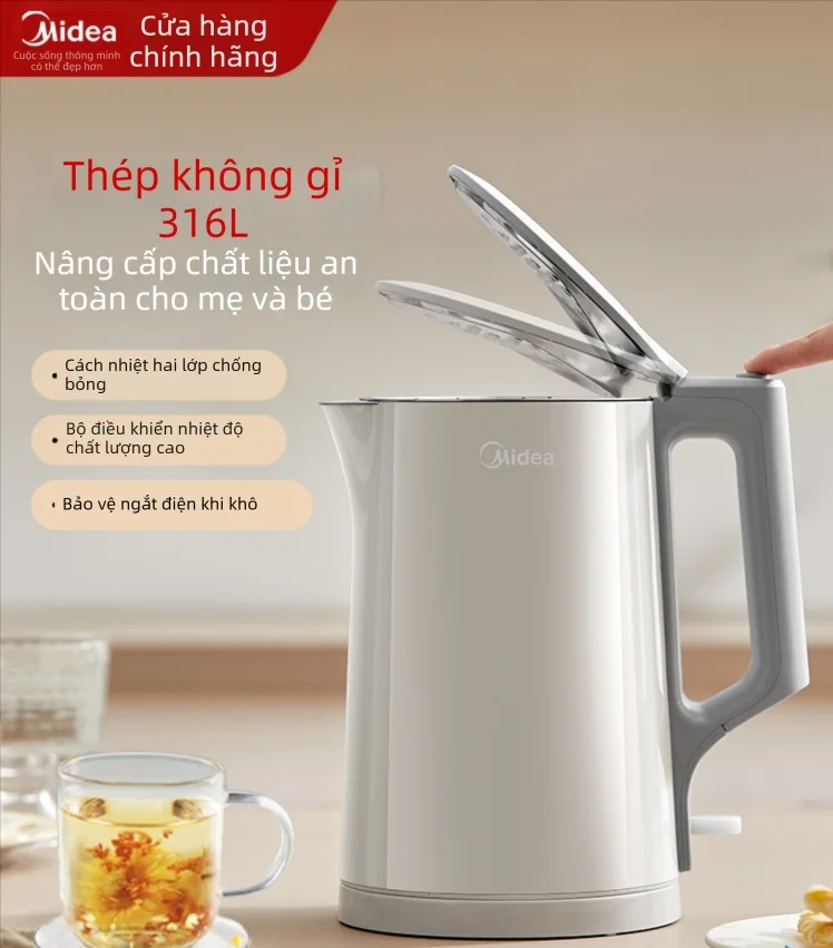 Midea | High Power Auto Thermal Electric Kettle