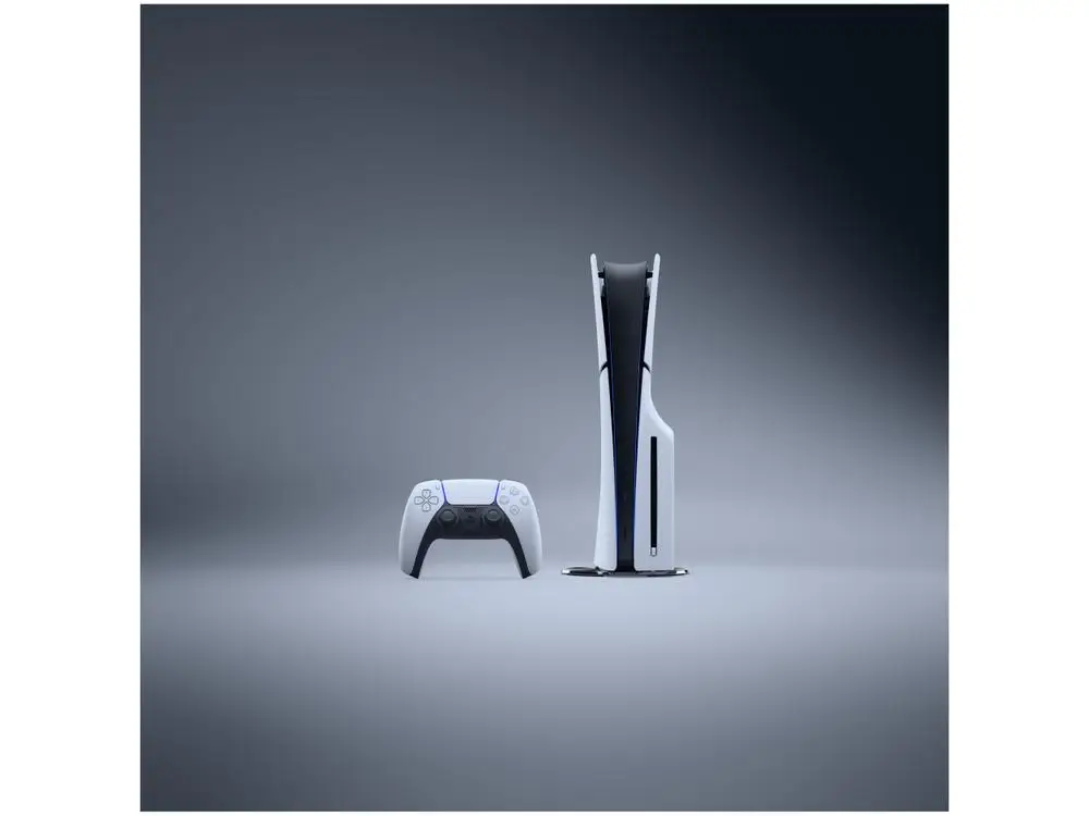 PlayStation 5 Slim Disk 1TB 1 Controle Branco Sony 5