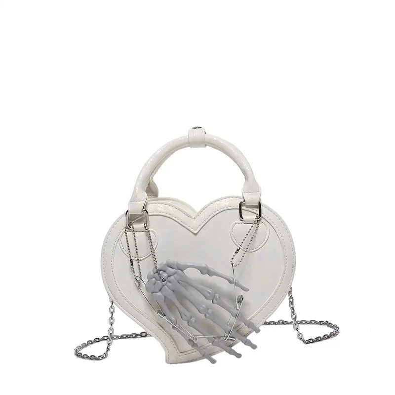 thumbnail image 1 of Bolso pequeño portátil de amor, bolso casual de moda para mujer, hermoso bolso de mensajero con cadena de estilo extranjero con personalidad 2024, 1 of 5