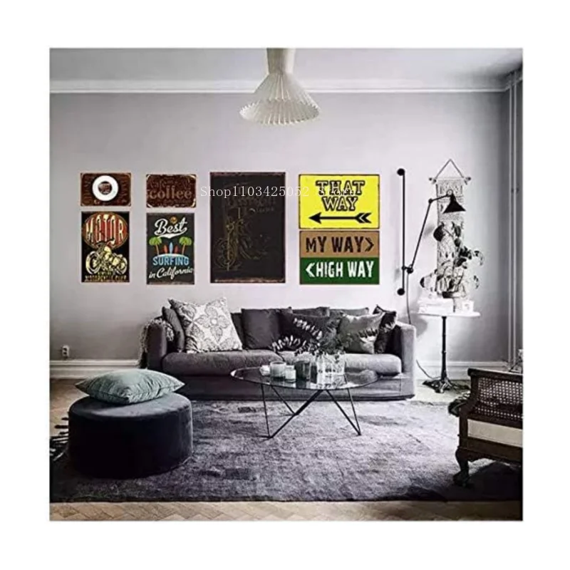 Фото Cartaz De Metal Vintage Com Freddy Krueger Хэллоуин Бар Garagem Pub Cafe Casa Da Parede Arte Vintage Lata 8x12 Polega №3