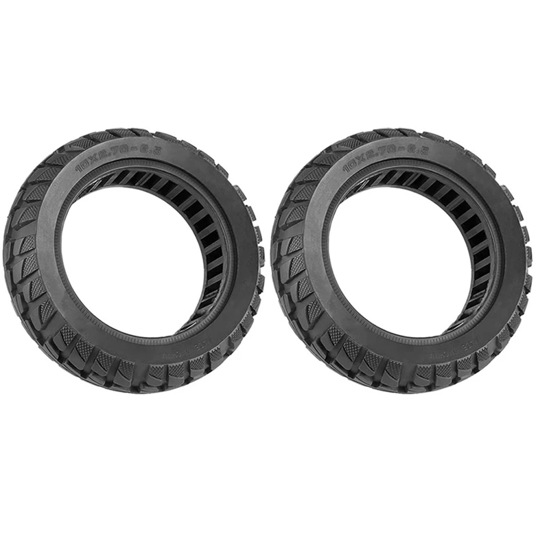 

Однотонная шина для электрического скутера, 2x10 дюймов, шины 10X70/65-6,5-, износостойкая бескамерная шина для внедорожника, 1