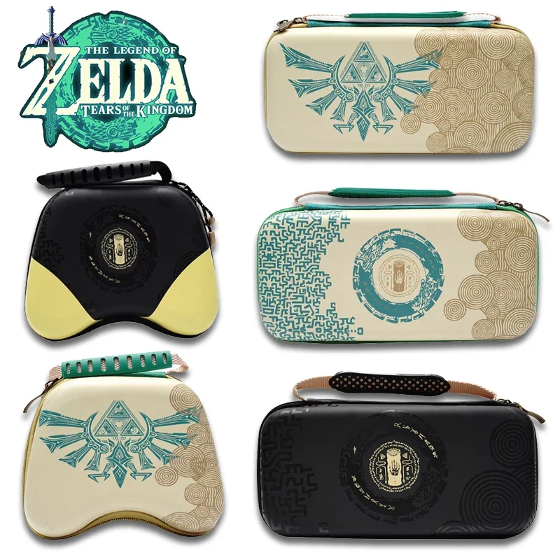 Gioco Zelda Tears Of The Kingdom Storage Bag Per Nintendo Switch Oled Switch Accessori Per Giochi Borsa Portaoggetti Portatile Con Maniglia Di Gioco