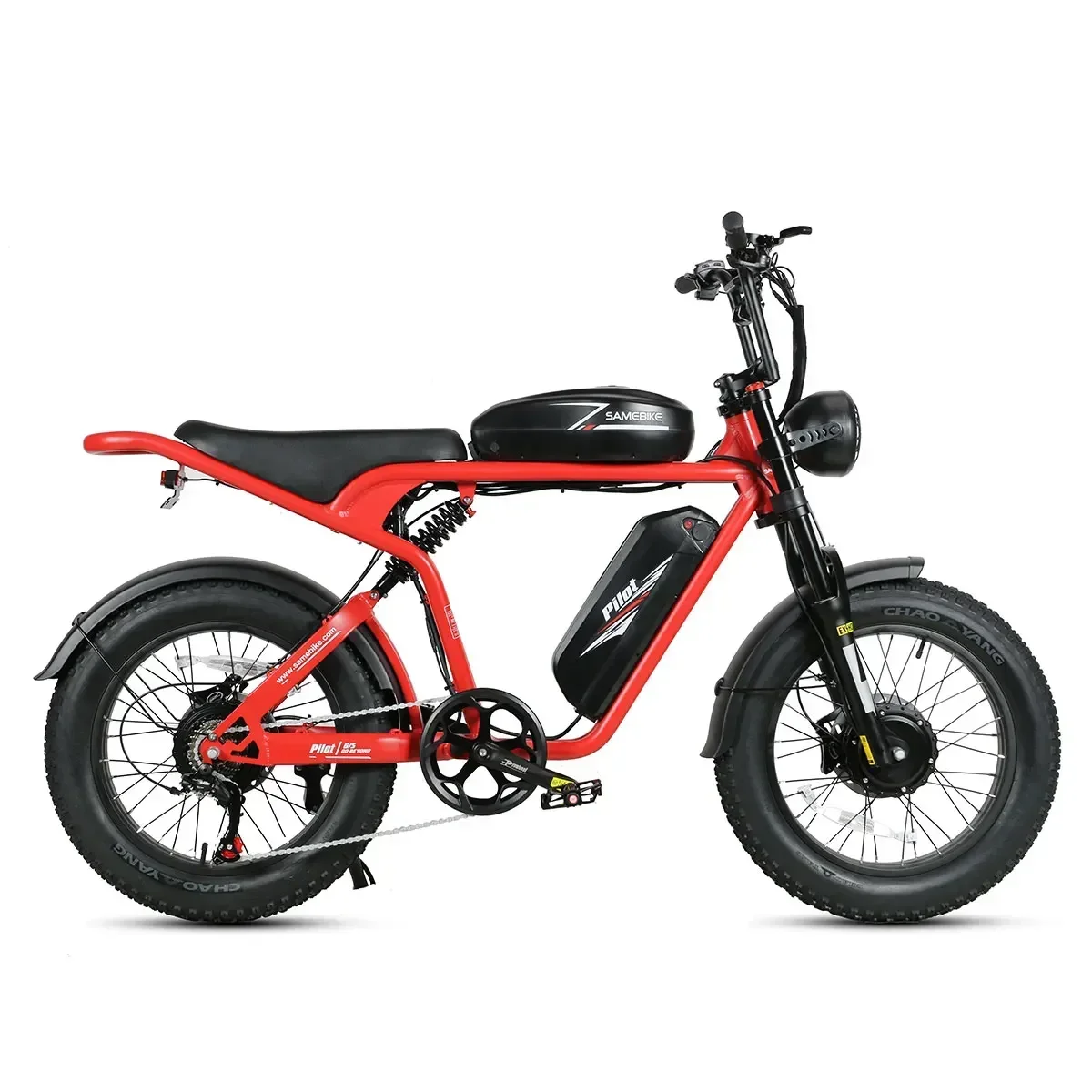 SAMEBIKE M20-II M20-III 2000W 48V 32Ah Max Speed 60km/h 20inch Tire Rang 220km Electric Bike LCD Display