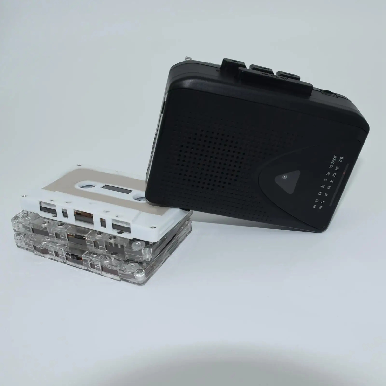 Cassette Player Retro Style FM AM Cassette Tapes Radio for Language Learning