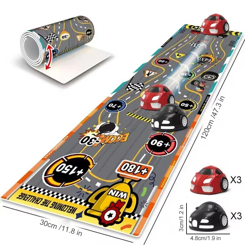 Mini Desktop Bowling Toy Set for Children's Fun Indoor Cartoon Table Game Set for Boys and Girls Children's Development Sports 4