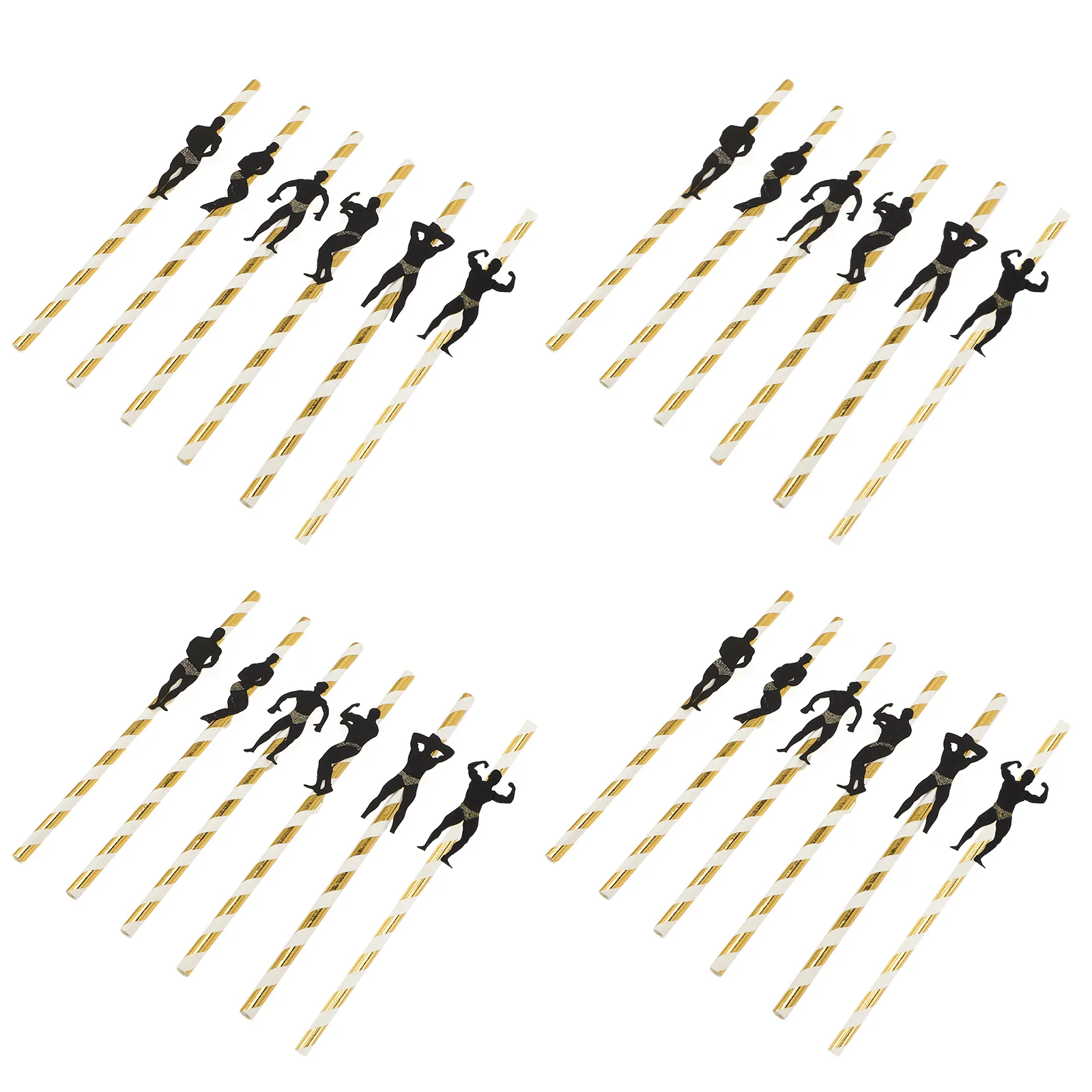 

Dancer Straws Disposable Drinking Straws Bachelorette Party Decorationsations