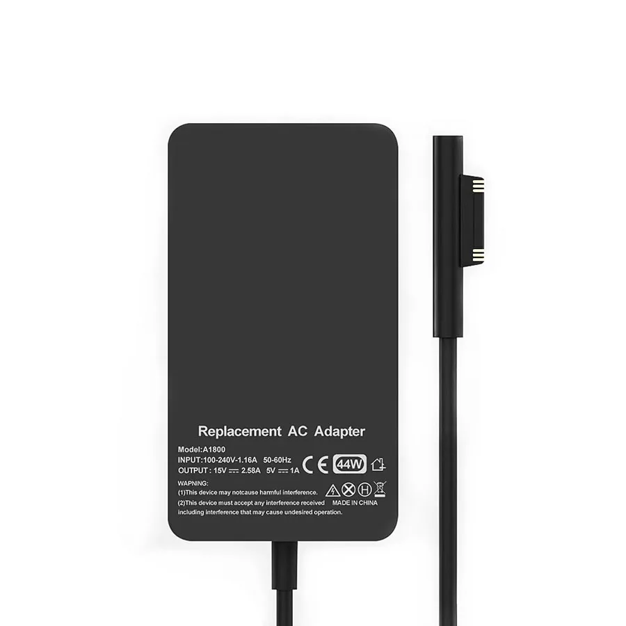 44W 65W 102W adattatore di alimentazione per Microsoft Surface Pro4/5/6/7/8/9 Laptop1/2/3/4 Go Book1/2/3 1625 1800 1706 1796 1798 1932 caricabatterie  7