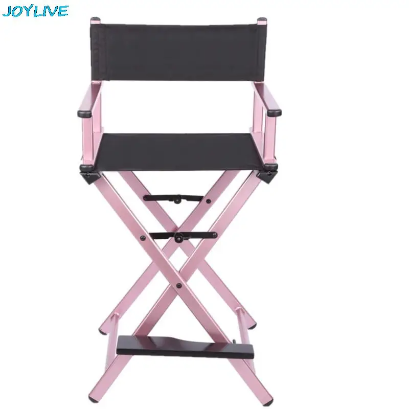 JOYLIVE Folding Outdoor Canvas Chair Aluminum Alloy Leisure Chair With Headrest Outdoor Beach Office Makeup New