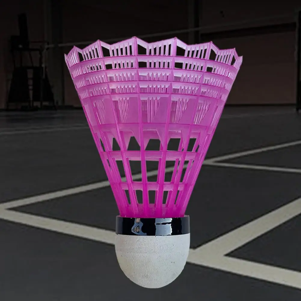 

Badminton Shuttlecock Durable Stable Nylon Feather Shuttlecocks Ideal for Youth Players' Indoor Outdoor Badminton Training