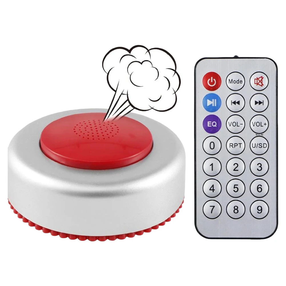 Remote Controlled Fart Machine Noise Maker with 50 Different Realistic Sounds Farting Toys Funny Gag Sound Machine for Party