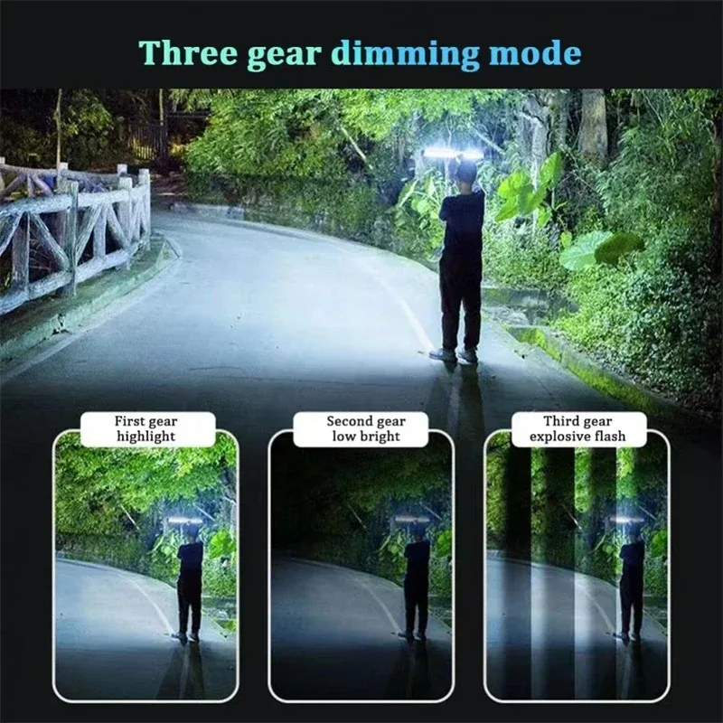 Portable LED Lamp USB Rechargeable Camping Light Emergency Lamp LED Tube Outdoor Lanterns Magnetic Light Flashlight 17cm 32cm