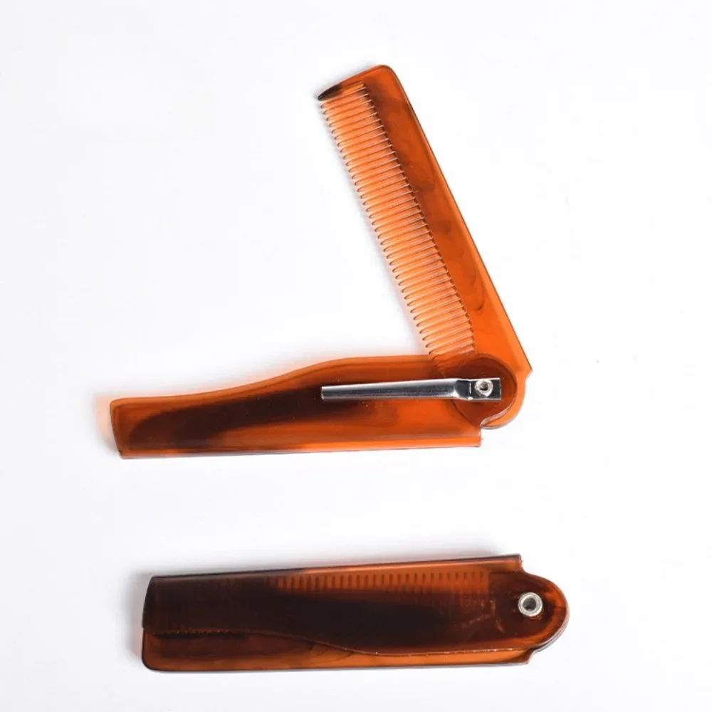 Portable Folding Pocket Combs For Men Oil Head Portable Beard Combs Hair Styling Product Combs For Man Women Folding Comb