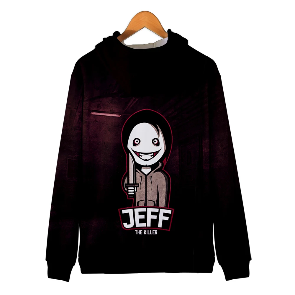 

Men Hoodie Jeff The Killer 3D Print Men Women Fashion Oversized Harajuku Zipper Sweatshirt Casual Hoodies Highstreet Coat