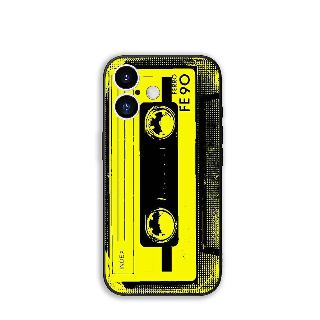 Retro Cassette Tape Music Phone Case Cover