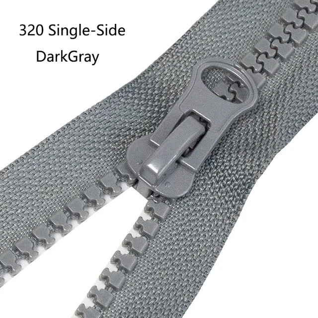 1Pc 8 Resin Zipper 50100cm Auto Lock Single/Double Slider Zippers for