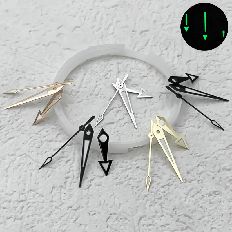Premium Luminous Watch Hands – Silver, Gold, Rose Gold, Black Finishes