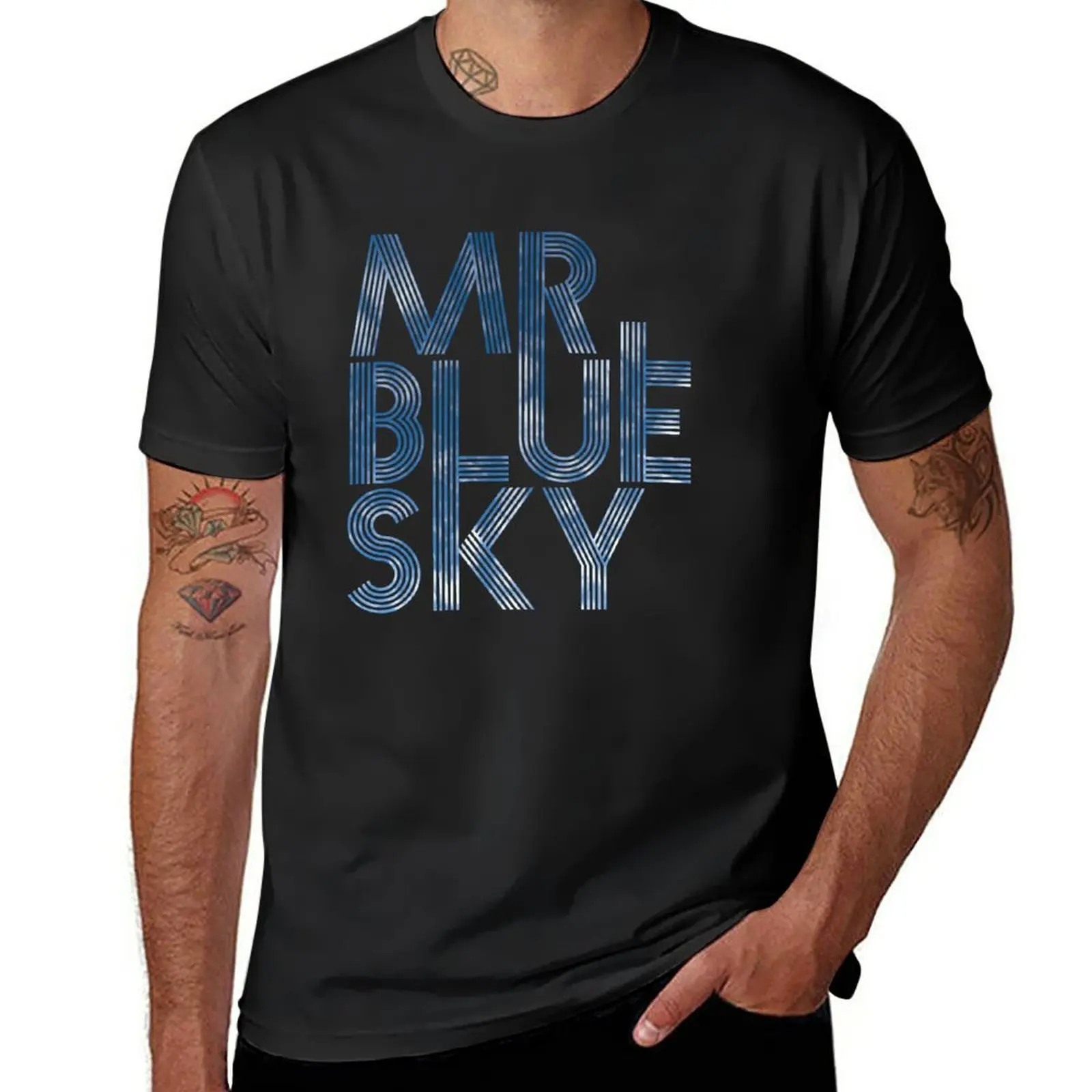 

Mr. Blue Sky T-Shirt t shirt man plus size tops anime mens graphic t-shirts