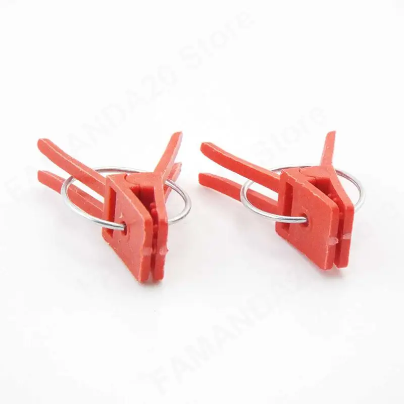 Garden Graft Clip Plastic Plant Support Clips Anti-fall Clamps For Plants Vine Greenhouse Vegetables Tomatoes Watermelon M20 grafting clamps