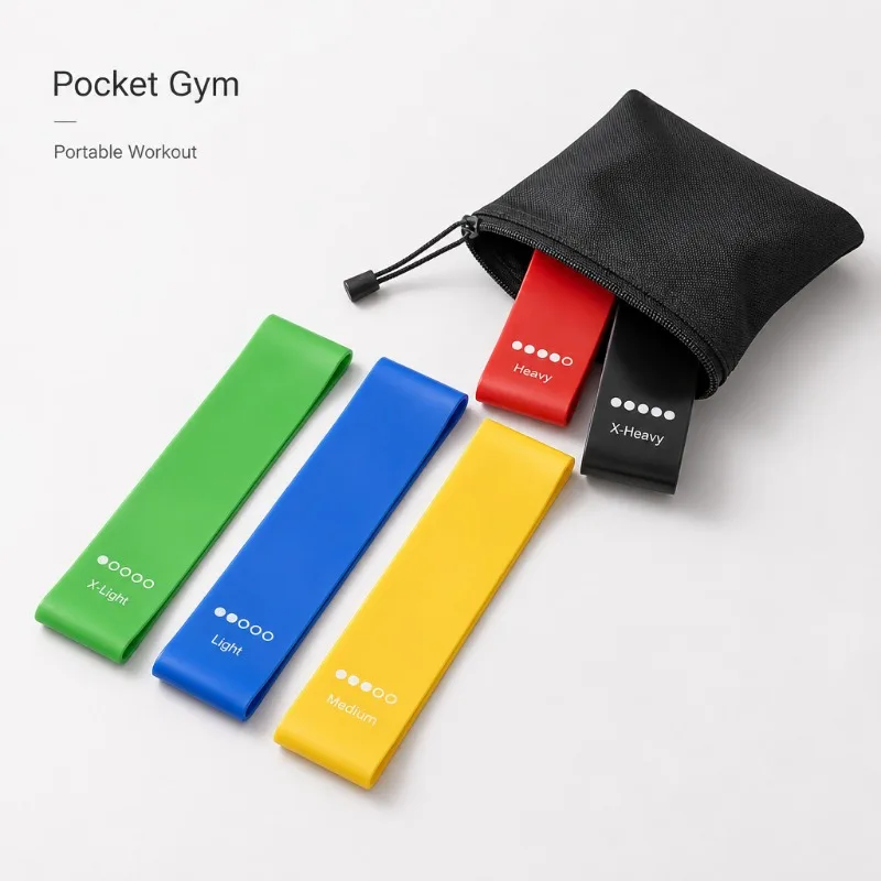 Resistance Bands Set Gym Equipment for Home Fitness Elastic Bands Strength Agility Training Equipment Handy Gym Workout Boxing - 6