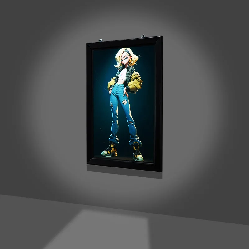 40x60cm lightbox led light box movie poster frame led poster frame sign ultra thin light box acrylic led lamp