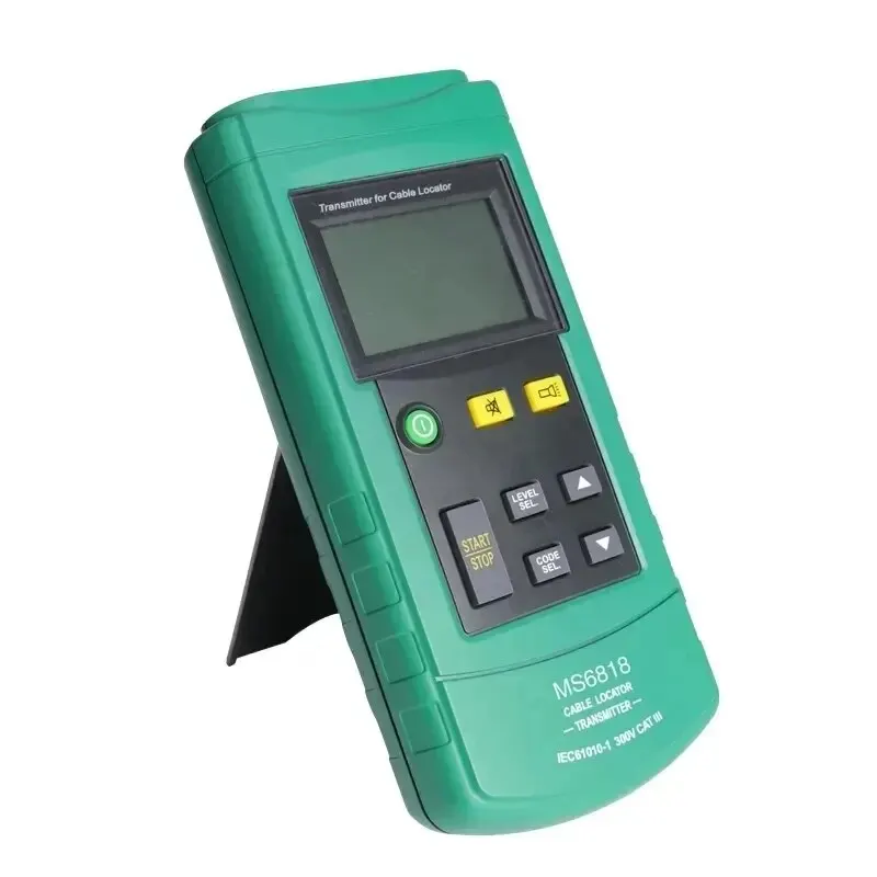 MS6818 Professional Cable Tester 30-400V AC/DC Metal Pipe Locator Wall Underground Inspect Interruption Short Circuit Detection 5